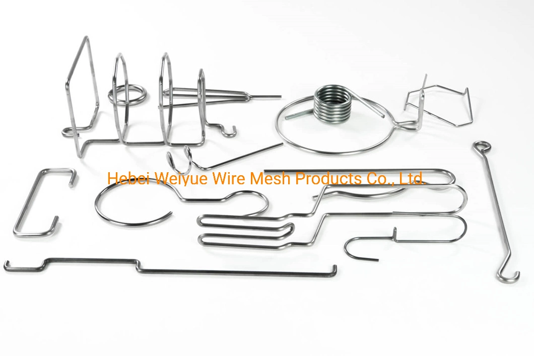 2mm CNC Steel Wire Forming/Bending for Coil Spring, Wire Clip/Hook