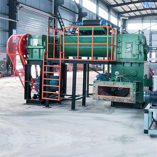 Vacuum Extruder Brick Burning Clay Gypsum Block Making Machine