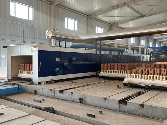 Industrial Tunnel Kiln Clay Tiles and Solid Perforated Brick Production Line Machine