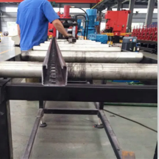 Best Selling Solar Strut Channel Profile Steel Roll Forming Machine