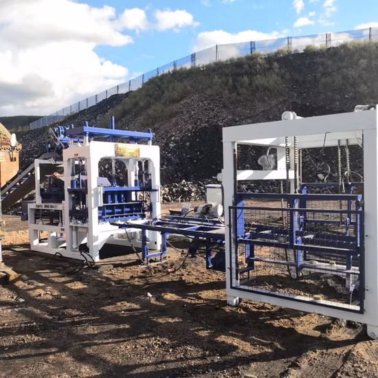 Hydraulic Concrete Block Making Machine Production Line with High Quality