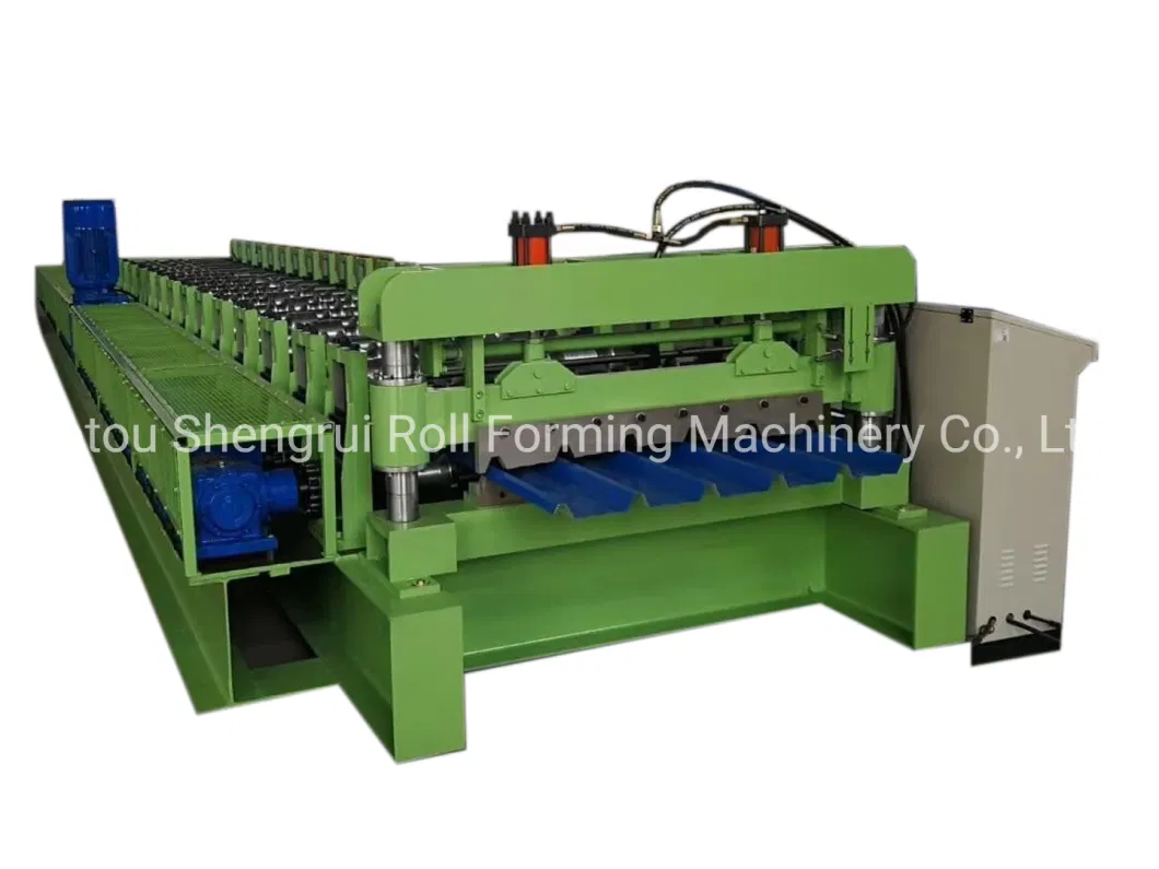 Full Automatic Terrazzo Roof Tile Making Machine/Building Material Machinery/Corrugated Steel Roofing Machine