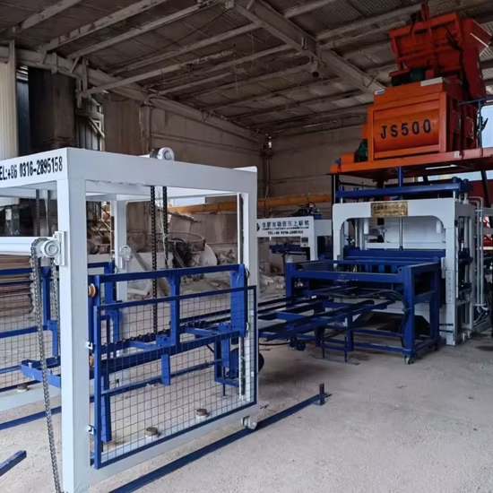 Hydraulic Concrete Block Making Machine Production Line with High Quality