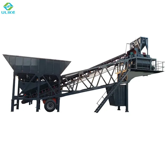 China 120m3/H Mobile Concrete Batching/Mixing Plant Consturction Machinery Yhzs120 for Hot Sale 