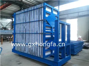 Easy to Operate and Cheap Manual Wall Panel Machine Hfp540m Ceramsite EPS Cement Wall Panel Production Line Factory Priced for Sale 