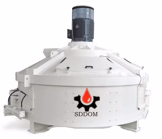 100 Liter Made in China Pan Mixer with Electric Motor