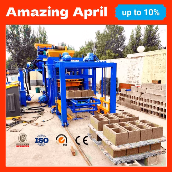 Lowest Price Automatic Fly Ash Clay Concrete Cement Hollow Block Brick Making Machine for Sale