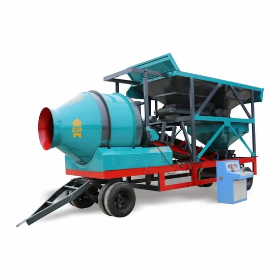 650L Batch Plant Cement and Sand Mini Concrete Batching Machine 