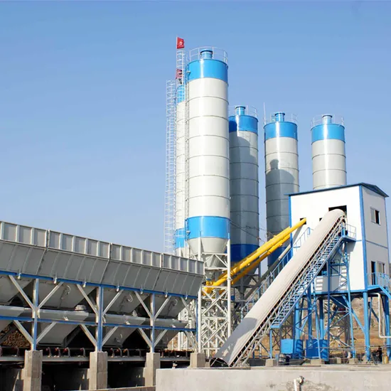 Auto Control Hzs50 Concrete Mixer/Concrete Batching Machine Self