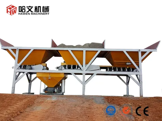 China Concrete Batching Plant Machine for Ready Mix Factory 