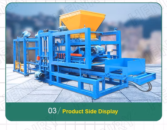2023 New Automatic Hydraulic Block Making Machine Production Line Qt6