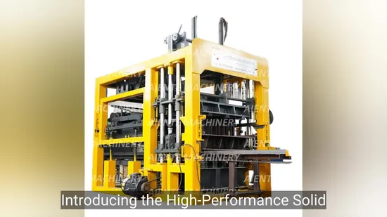 Advanced Solid Block Processing Line for Durable Cement Bricks 