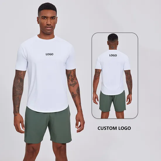 Ingor Sportswear Activewear Manufacturer Gym Wear Quick Drying Men Short Sleeve T Shirts Fitness Running Wear 