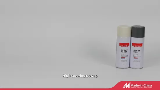High Gloss Aerosol Acrylic Resin Metal Furniture Appliance Fast Drying Spray Paint 