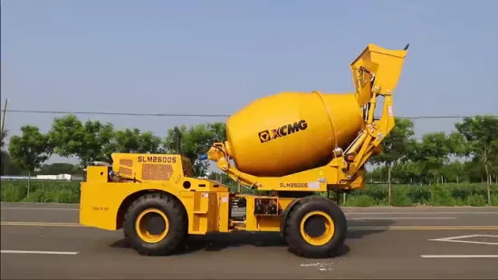 XCMG Official Slm3500 Self Loading Concrete Mixer 3.5m3 Portable Diesel Mini Small Cement Mixer for Sale