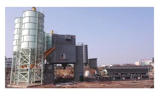 Hzs180d Skip Loading Concrete Mixing Plant Machine Concrete Batching Plant Machine 