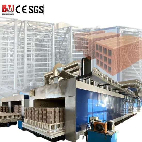 Industrial Ceramic Gas Furnace Equipment Oil Burner Tunnel Kiln for Burning Bricks 