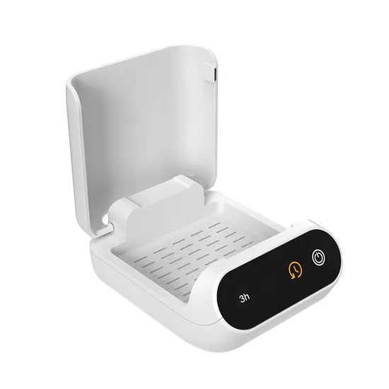 Drying Case Aid 500 Series with UV for Rechargeable Hearing Aids 