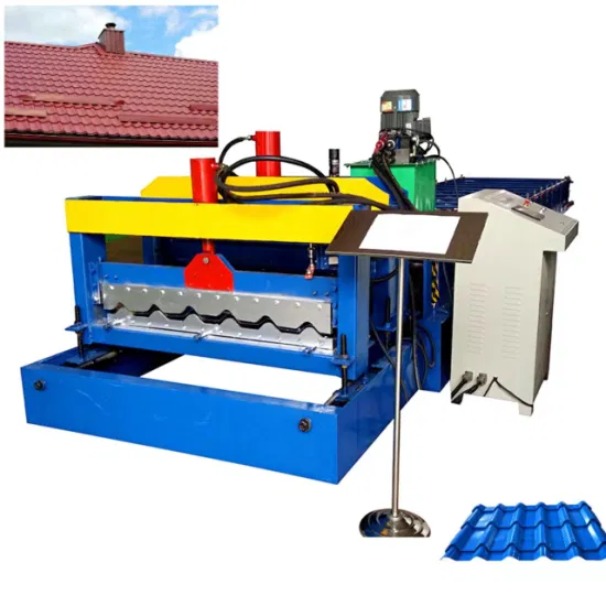 1000 Type Glazed Tile Roll Forming Machinery China Manufacturer
